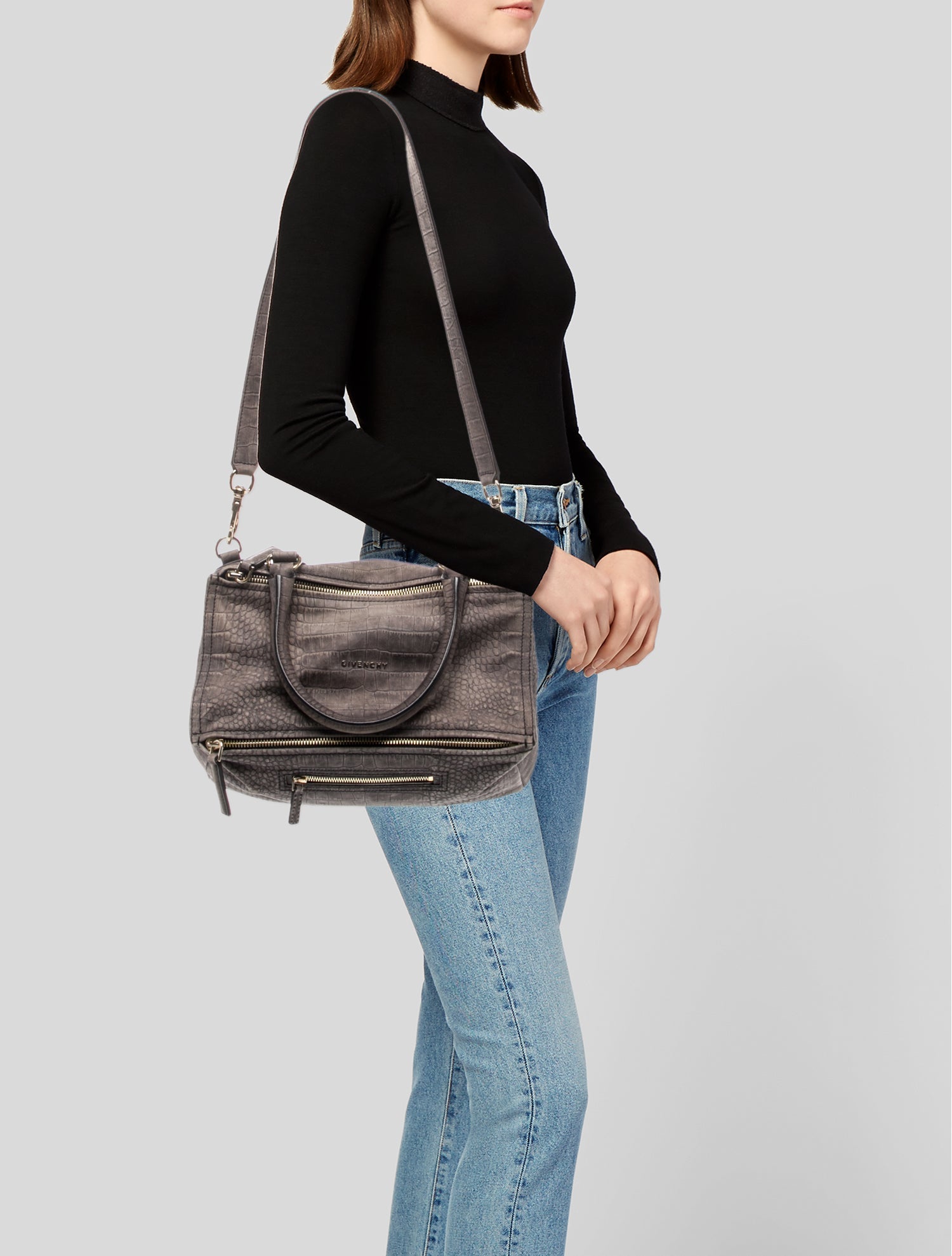 Givenchy Suede Shoulder Bag