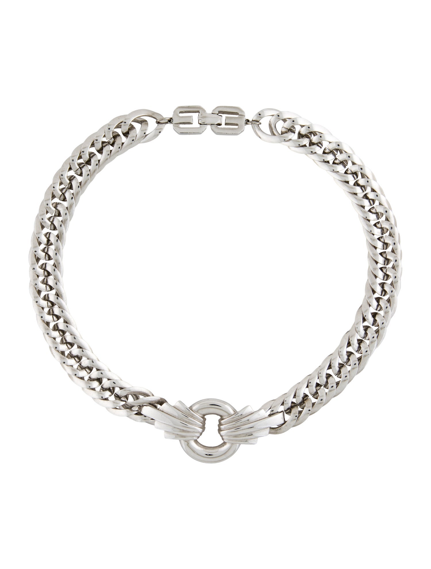 Givenchy Vintage Pendant Collar Necklace