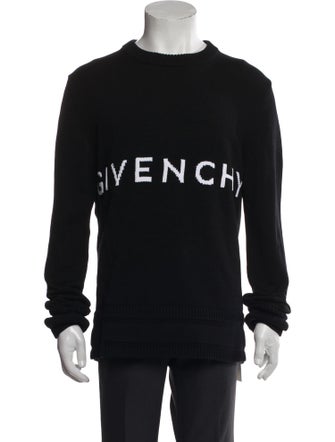 Givenchy Graphic Print Crew Neck Pullover