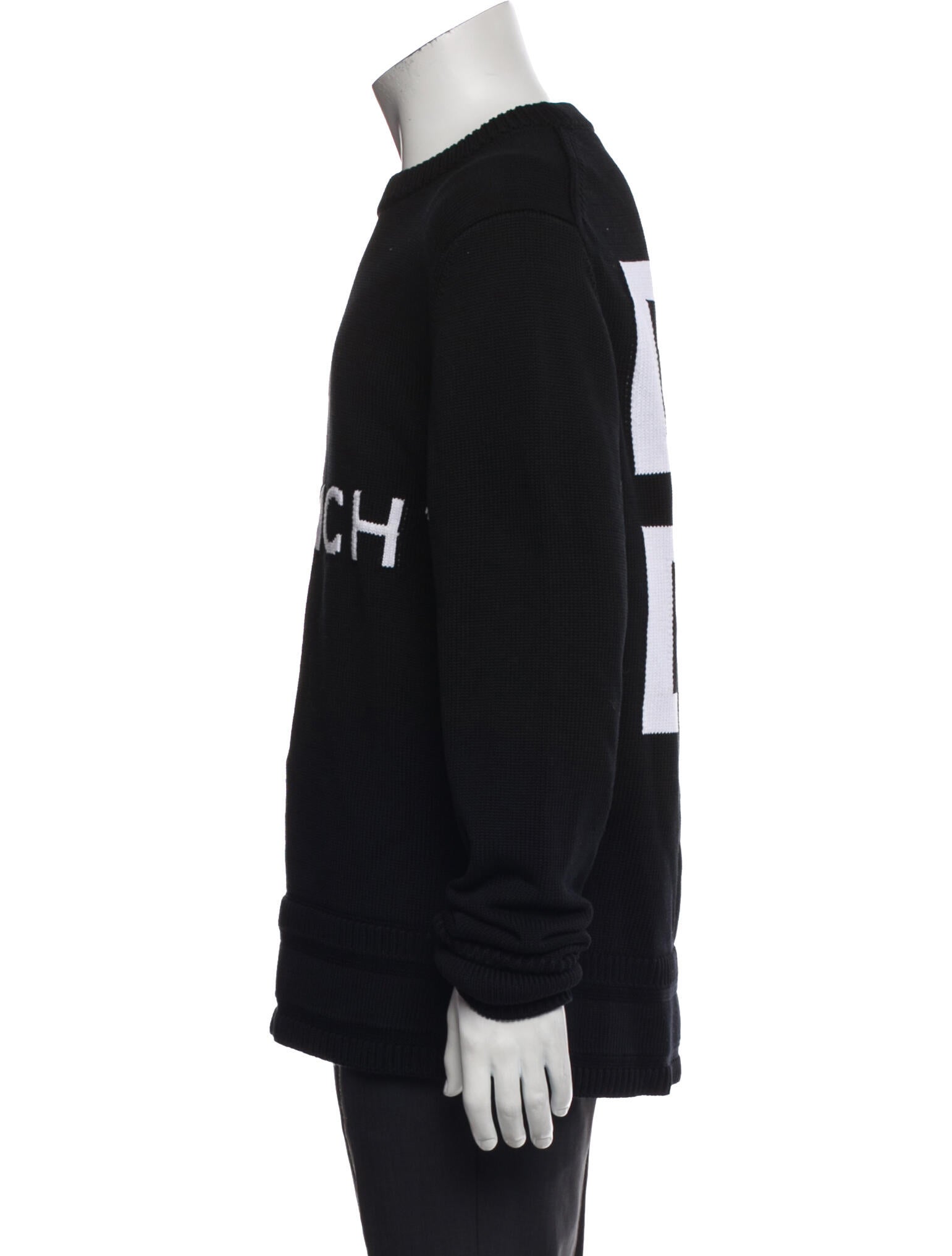 Givenchy Graphic Print Crew Neck Pullover