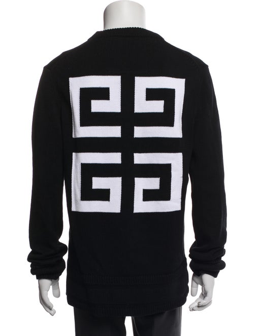 Givenchy Graphic Print Crew Neck Pullover