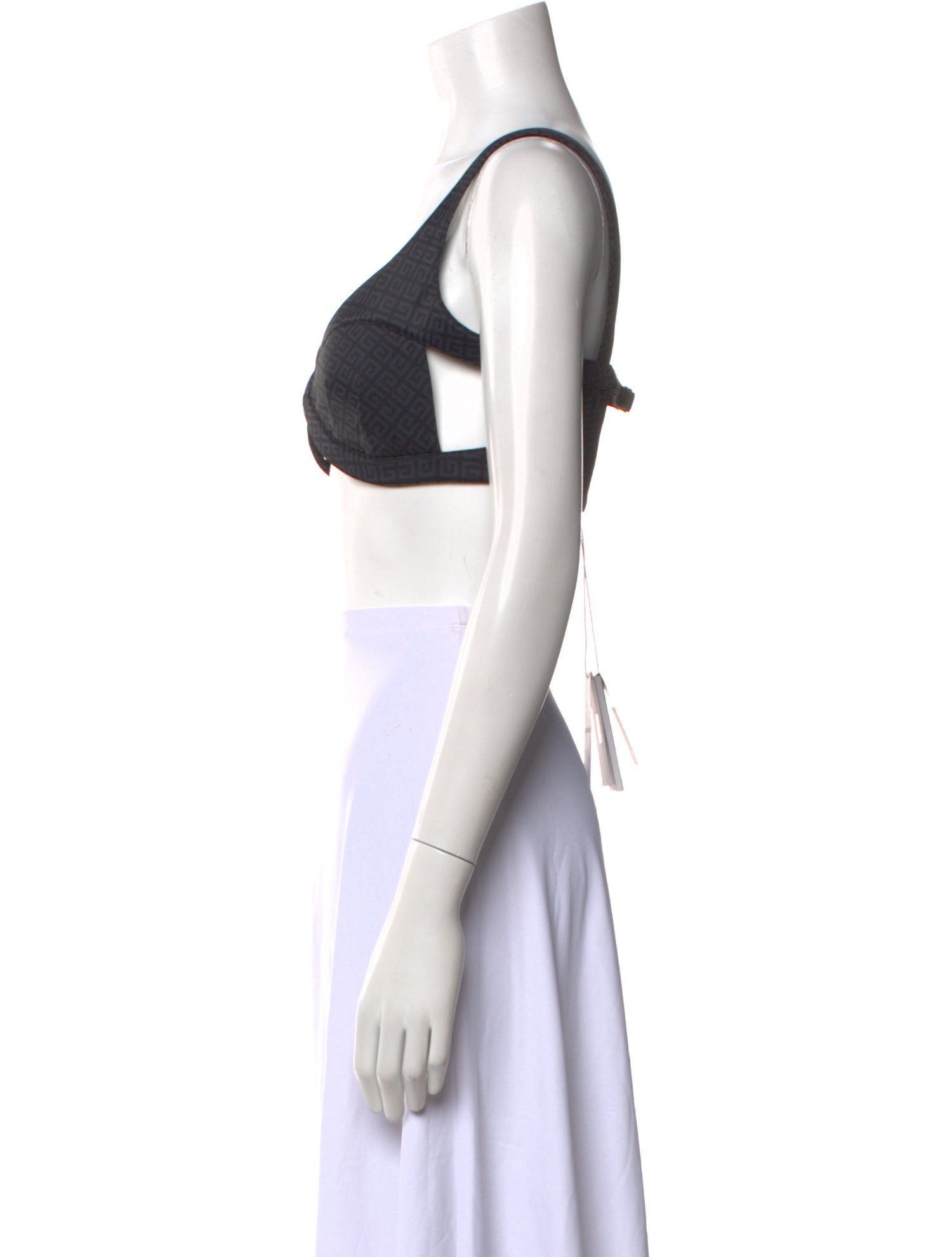 Givenchy Nylon Square Neckline Crop Top w/ Tags