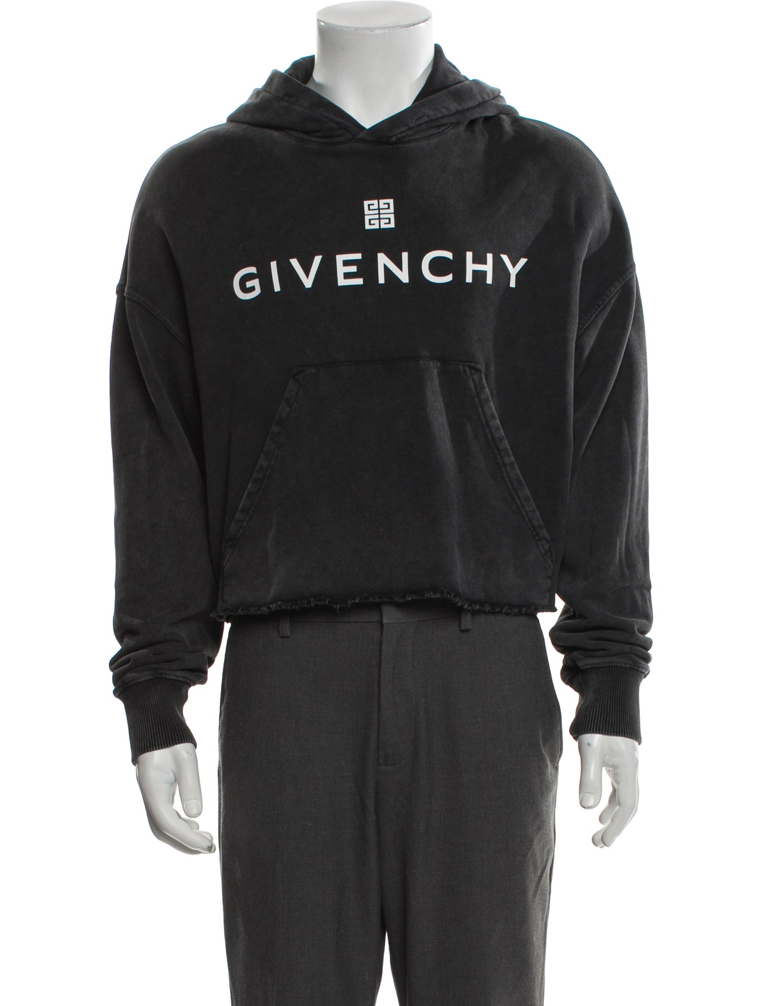 Givenchy Graphic Print Crew Neck Hoodie