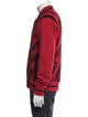 Givenchy Wool Striped Bomber Jacket