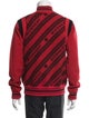 Givenchy Wool Striped Bomber Jacket