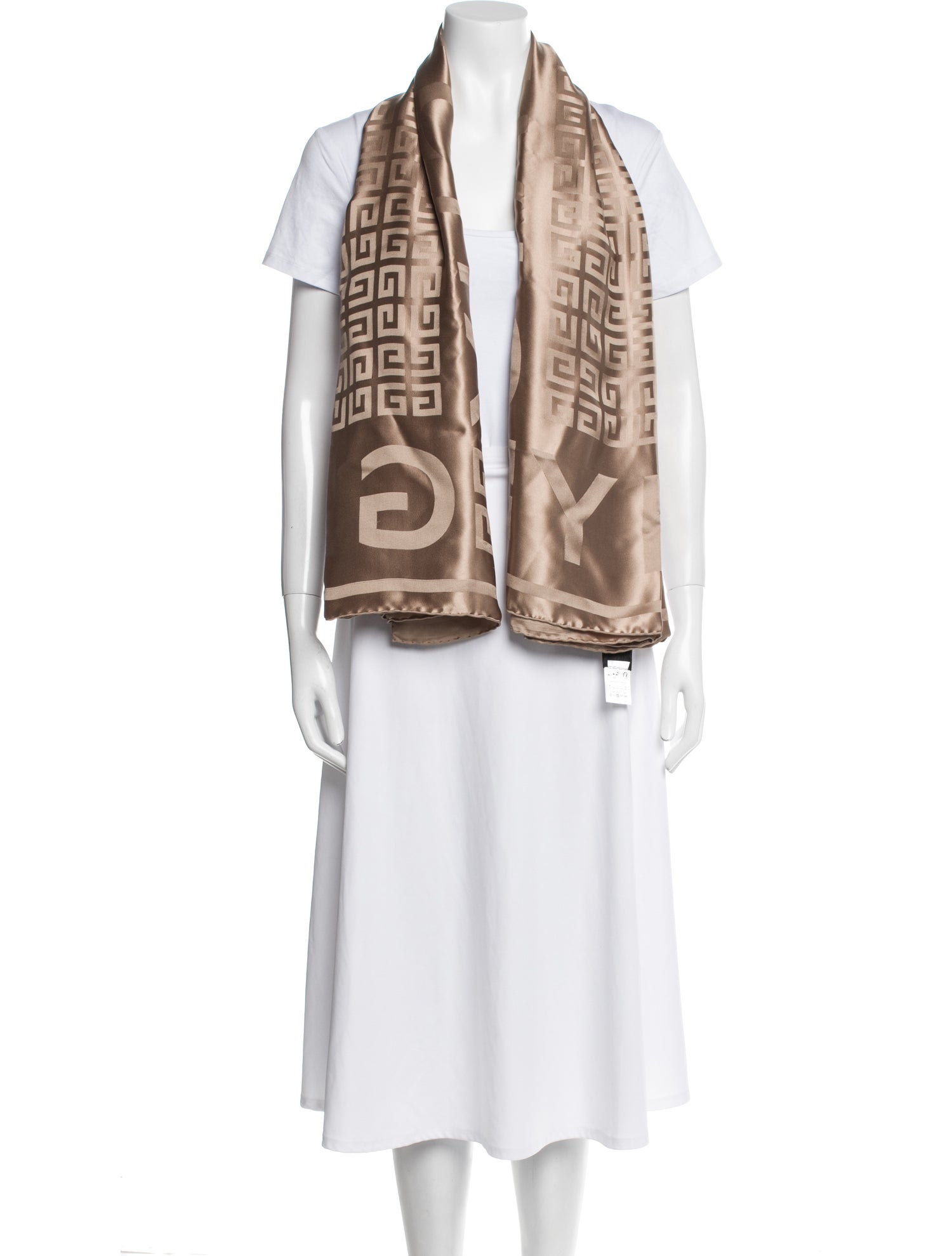 Givenchy Silk Printed Scarf w/ Tags