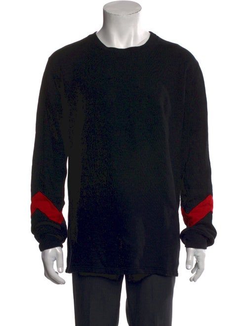 Givenchy Colorblock Pattern Crew Neck Pullover