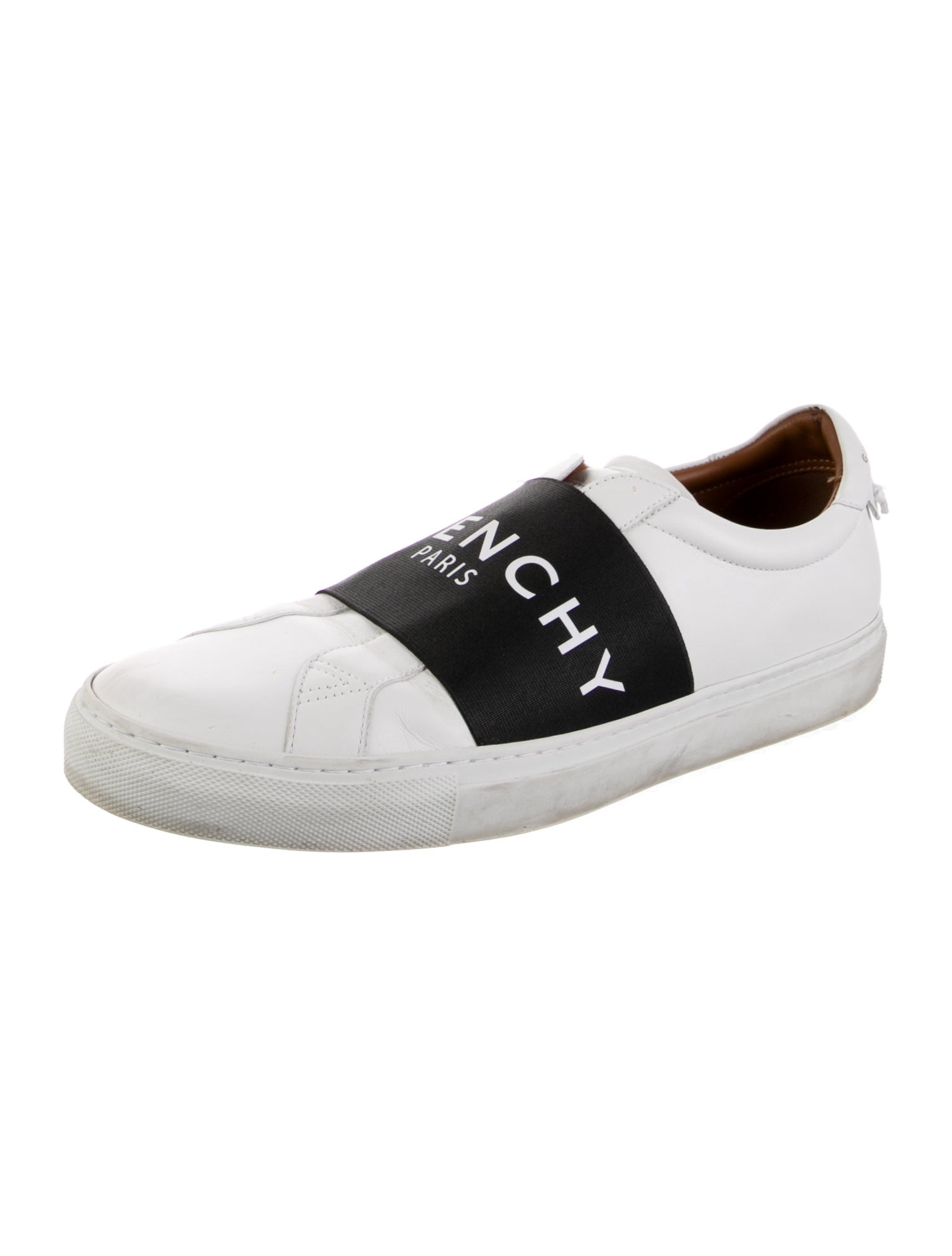 Givenchy Leather Graphic Print Sneakers