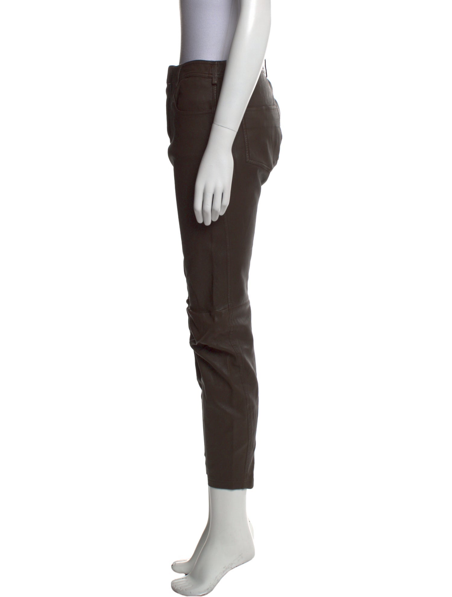 Givenchy Leather Skinny Leg Pants