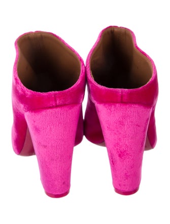 Givenchy Velvet Mules