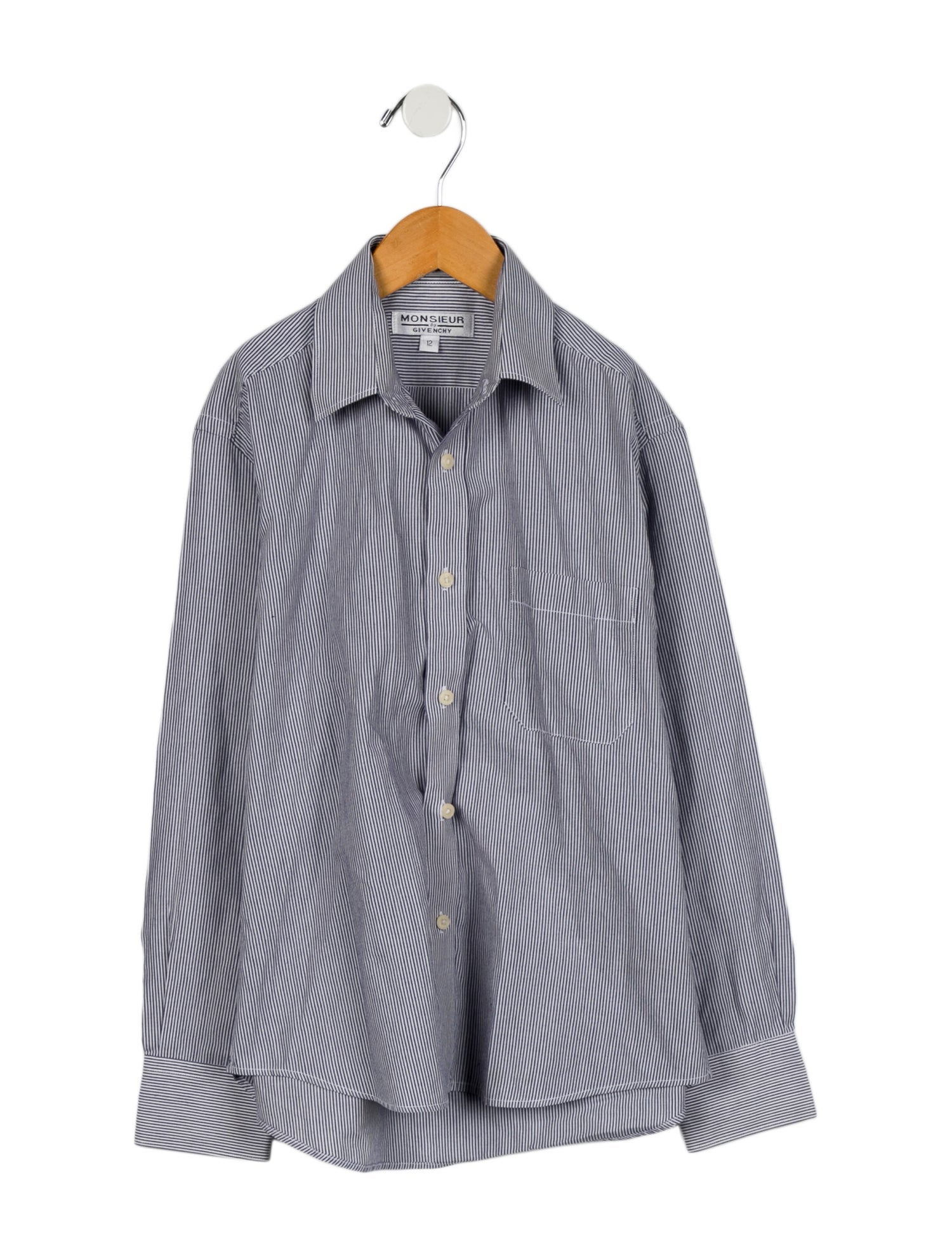 Givenchy Boys' Long Sleeve Button Up Shirt
