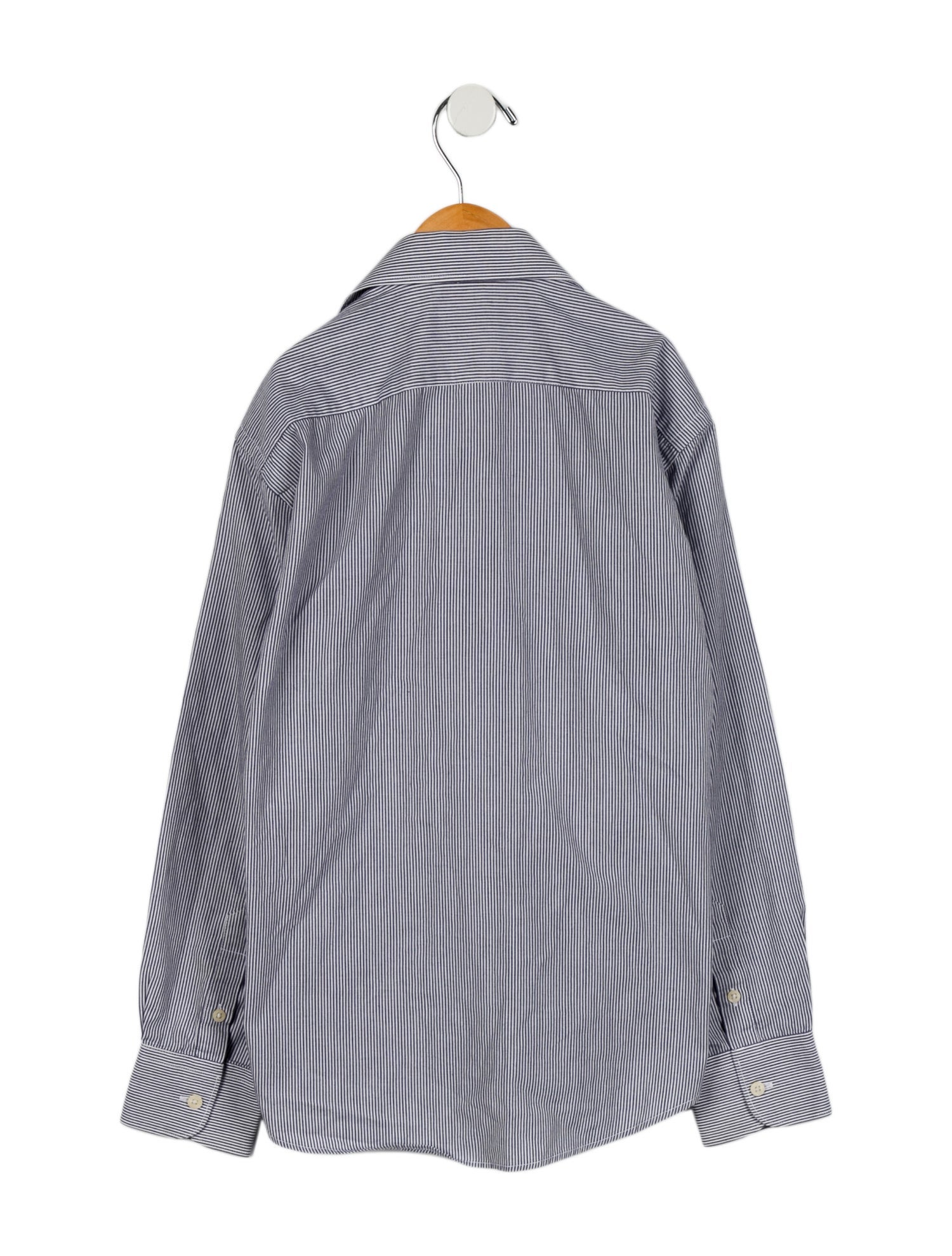 Givenchy Boys' Long Sleeve Button Up Shirt