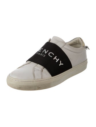 Givenchy Leather Graphic Print Sneakers