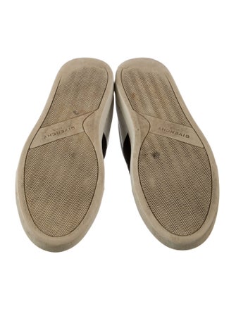 Givenchy Leather Graphic Print Sneakers