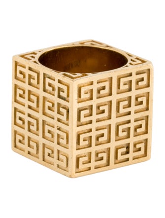 Givenchy G Square Ring Pendant