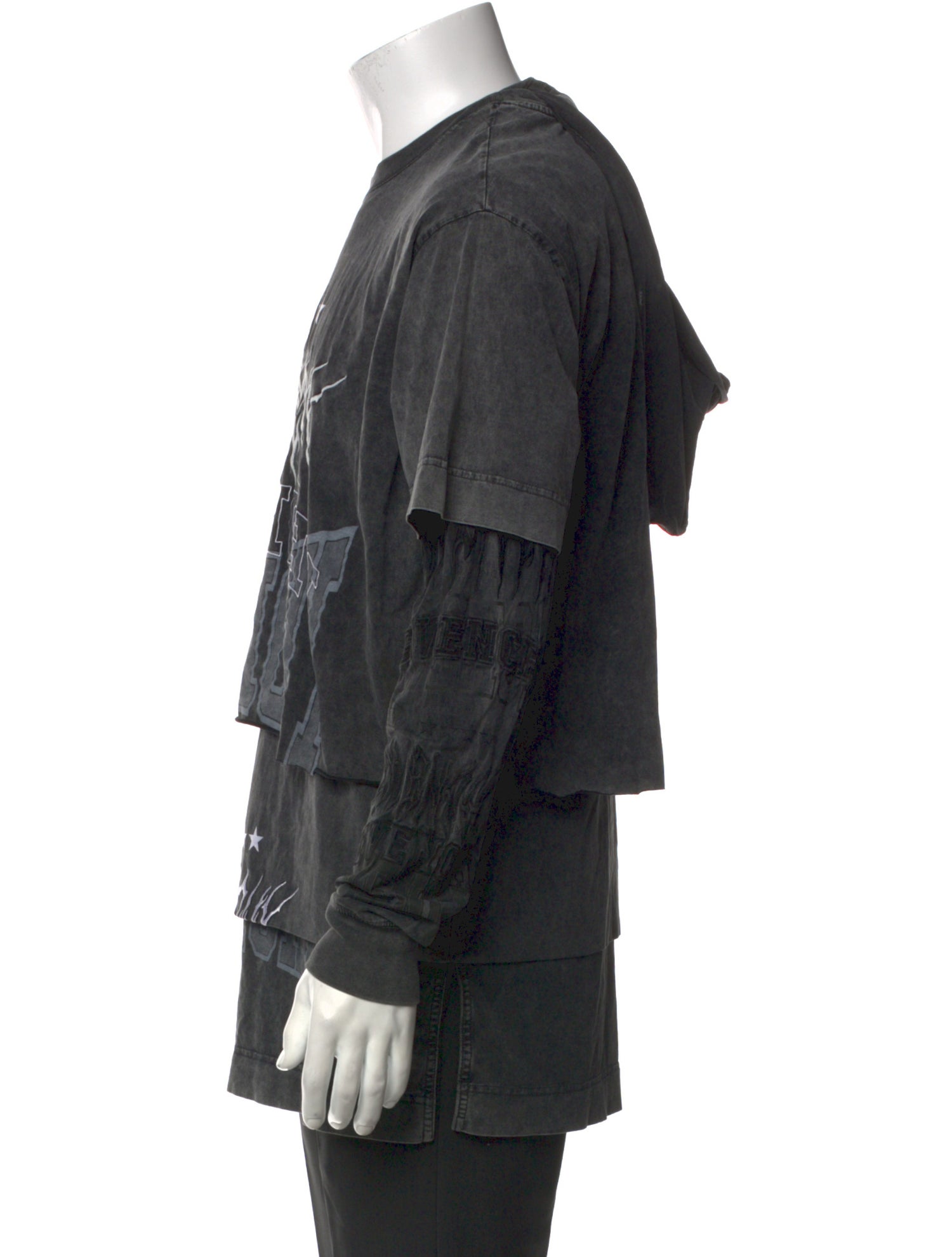 Givenchy Graphic Print Crew Neck T-Shirt