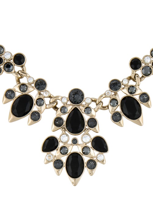 Givenchy Faceted Crystal Statement Collar Necklace