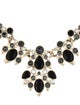 Givenchy Faceted Crystal Statement Collar Necklace