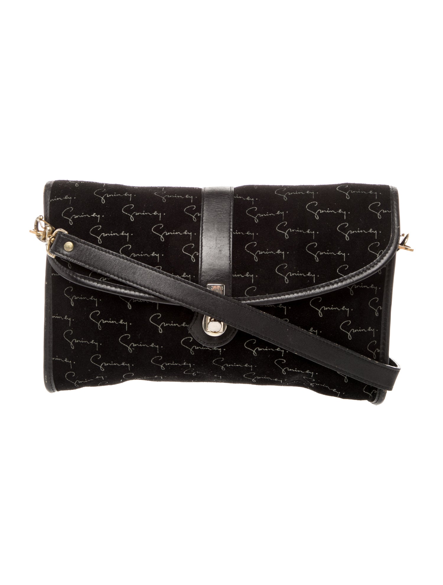 Givenchy Suede Crossbody Bag Vintage