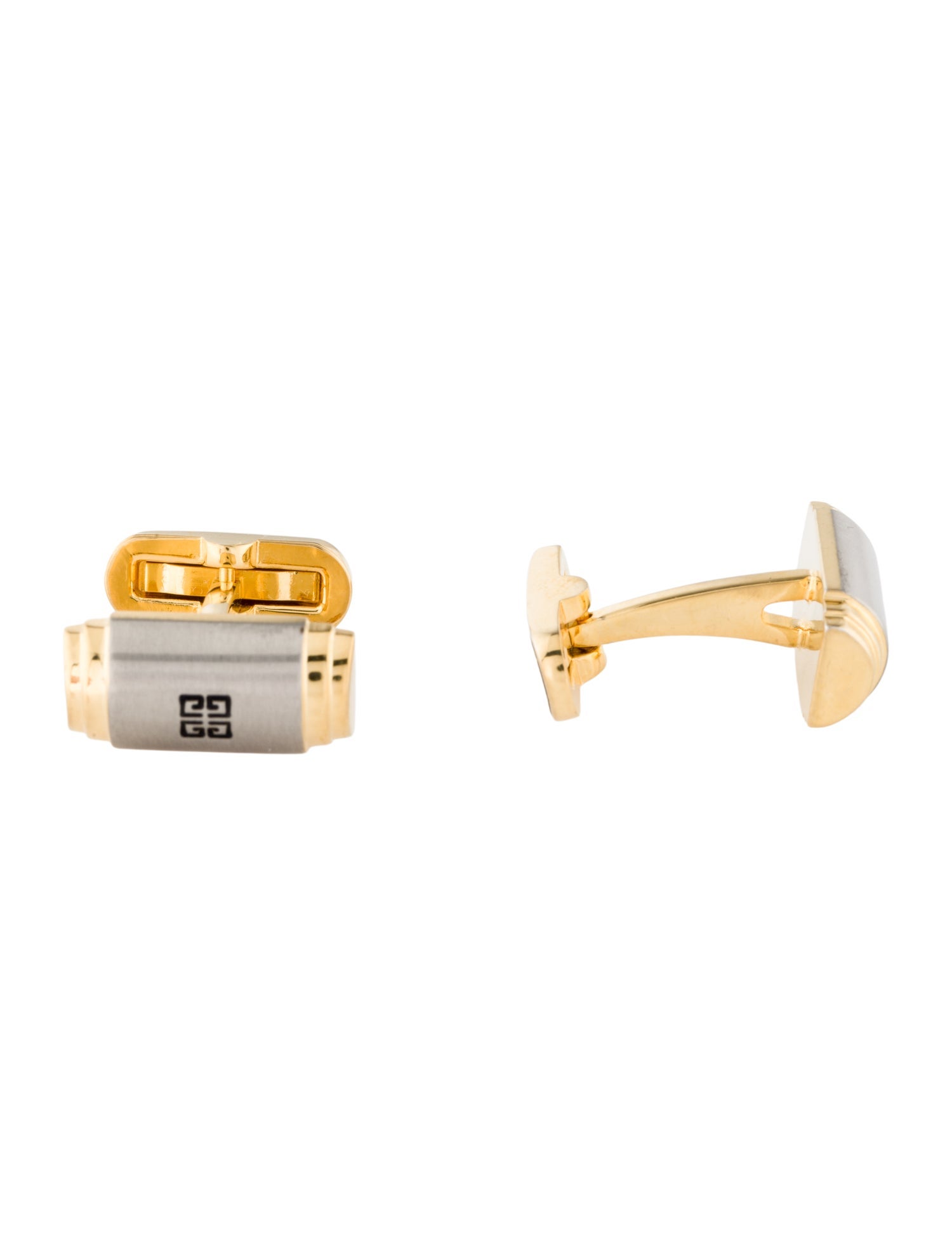 Givenchy Vintage Two-Tone Cufflinks