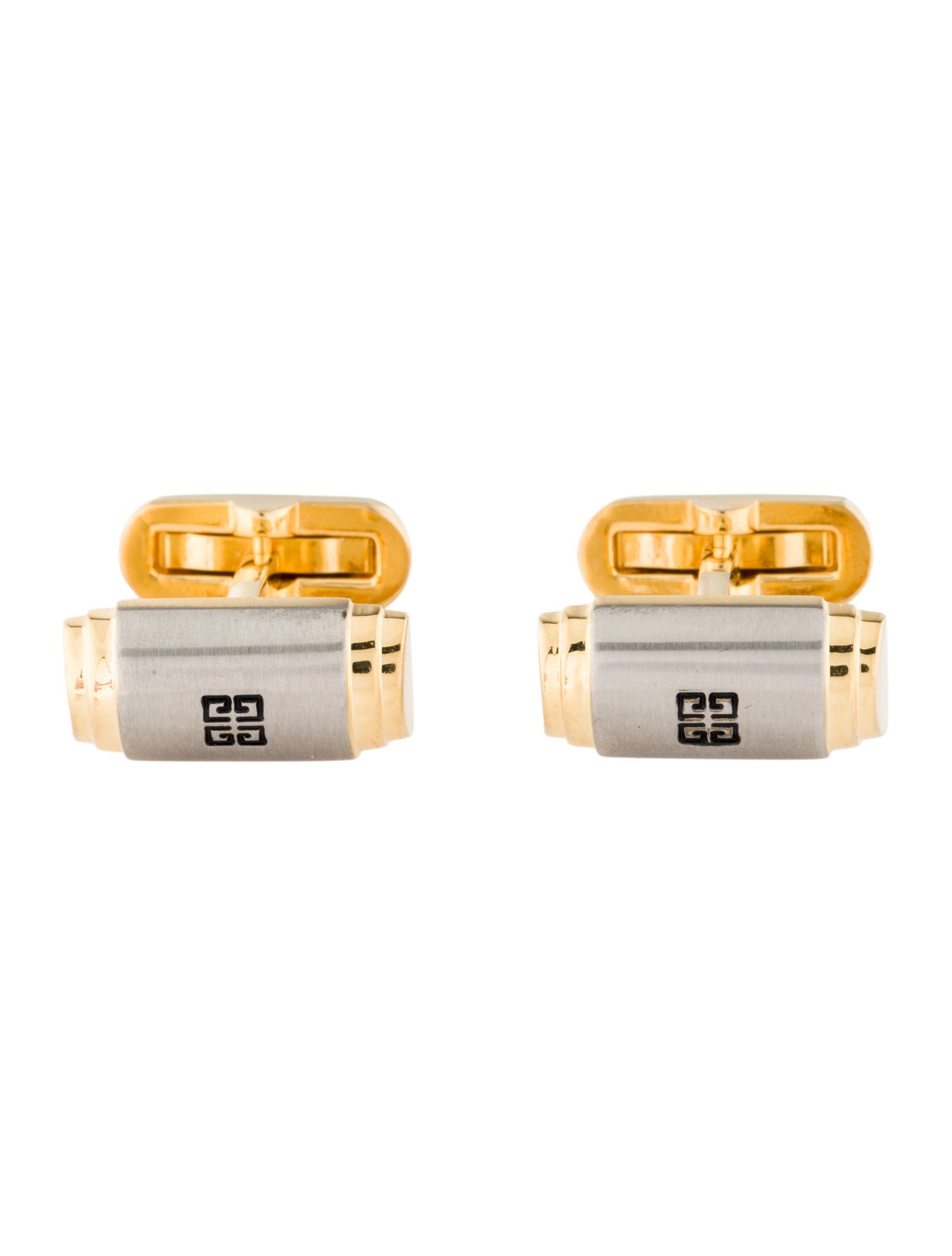Givenchy Vintage Two-Tone Cufflinks