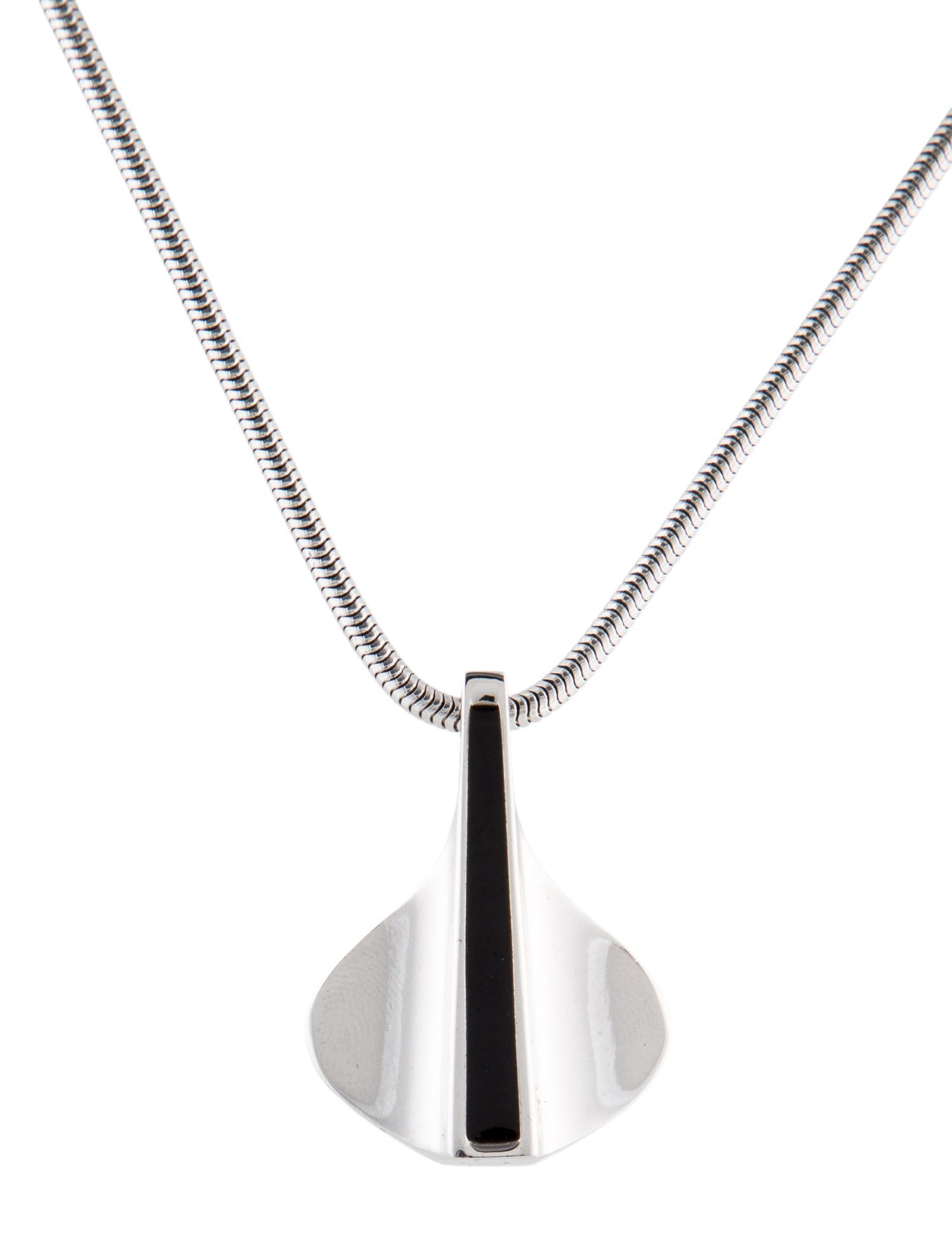 Givenchy Vintage Enamel Pendant Necklace