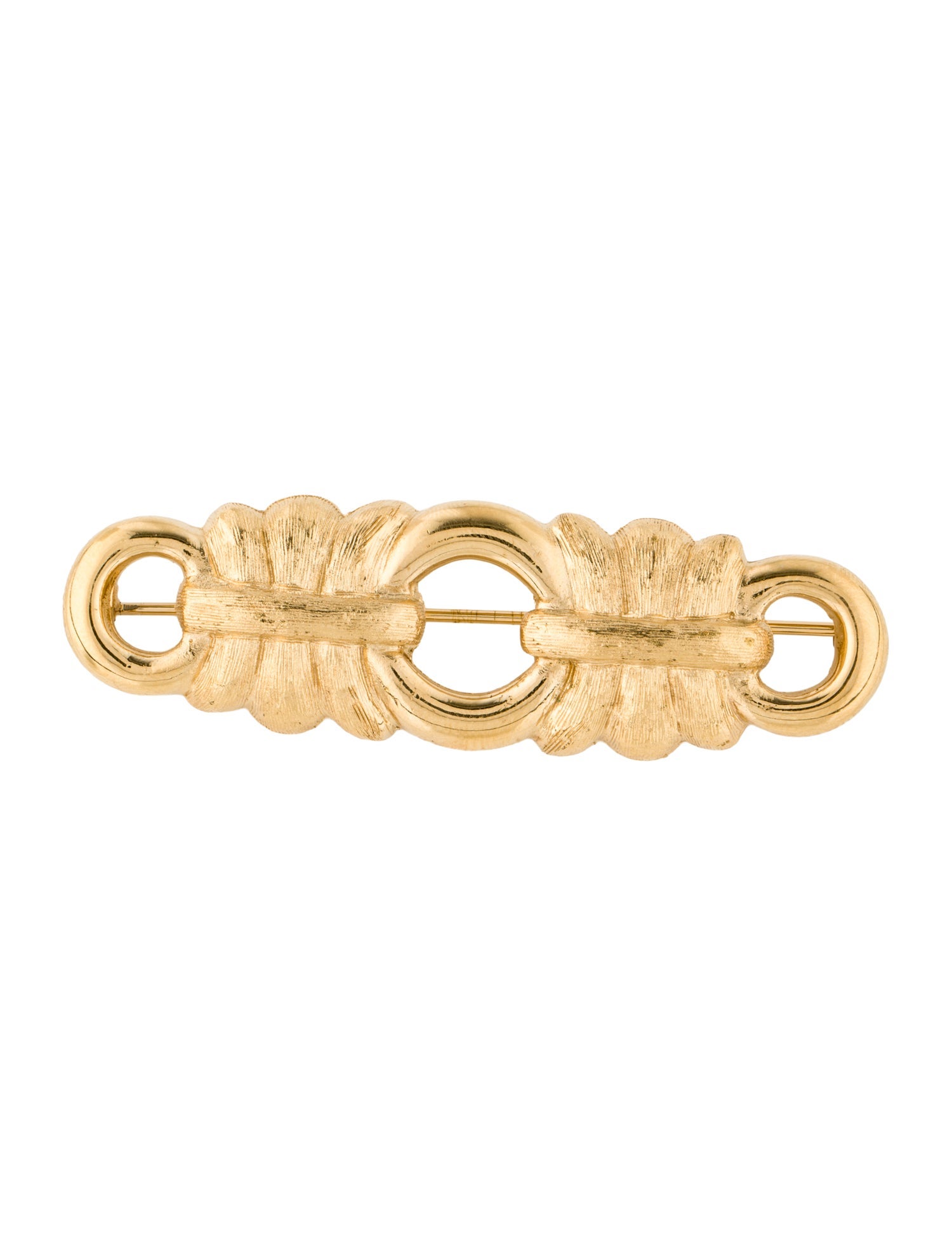 Givenchy Vintage Circle Link Brooch