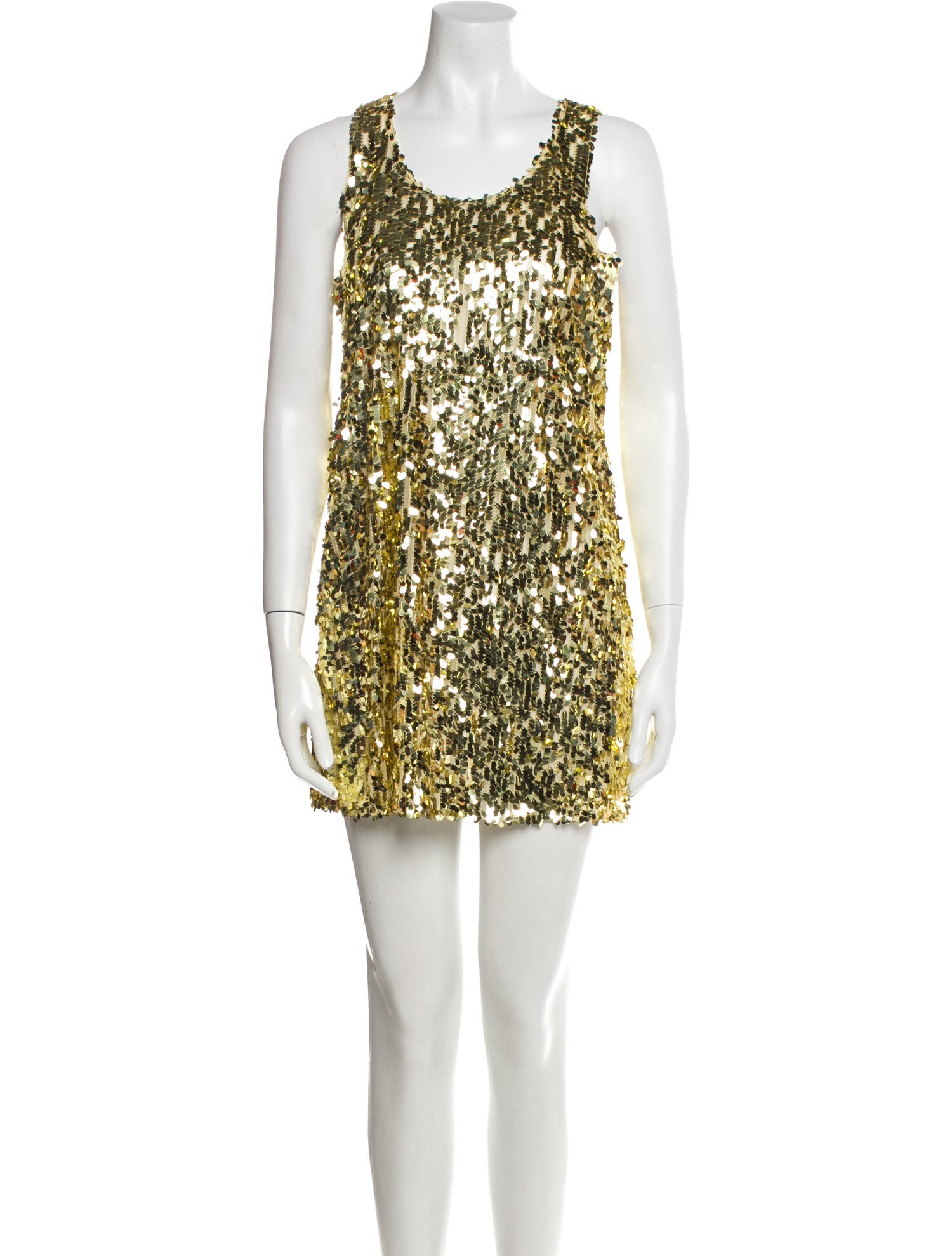 Givenchy Scoop Neck Mini Dress