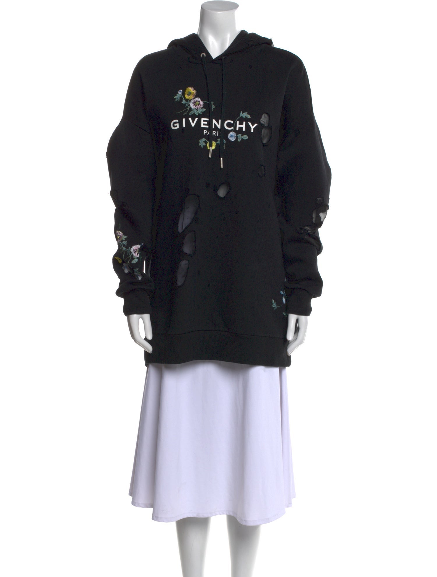 Givenchy Graphic Print Crew Neck Sweatshirt