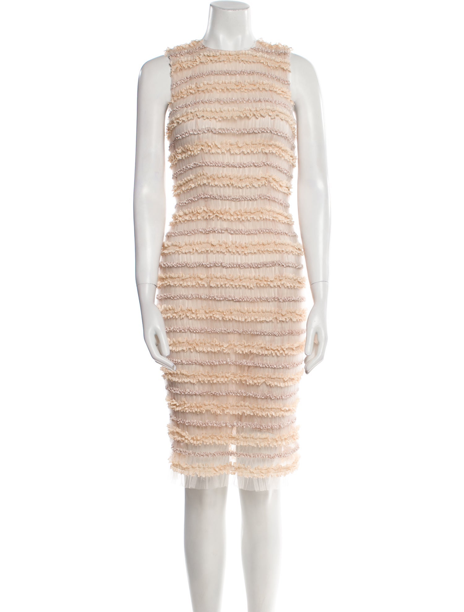 Givenchy Mesh Knee-Length Dress