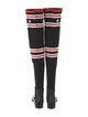 Givenchy Colorblock Pattern Sock Boots