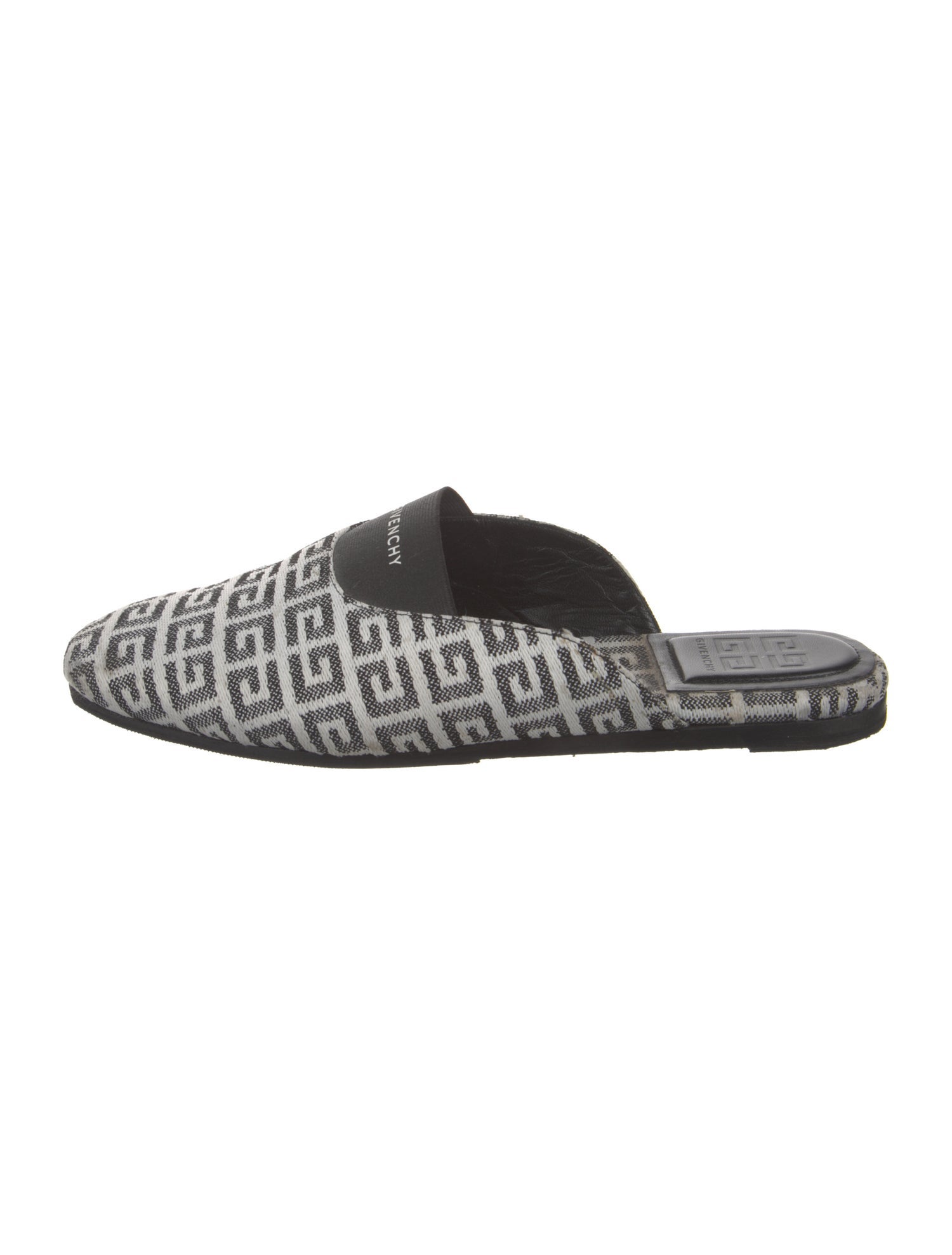 Givenchy Canvas Printed Mules