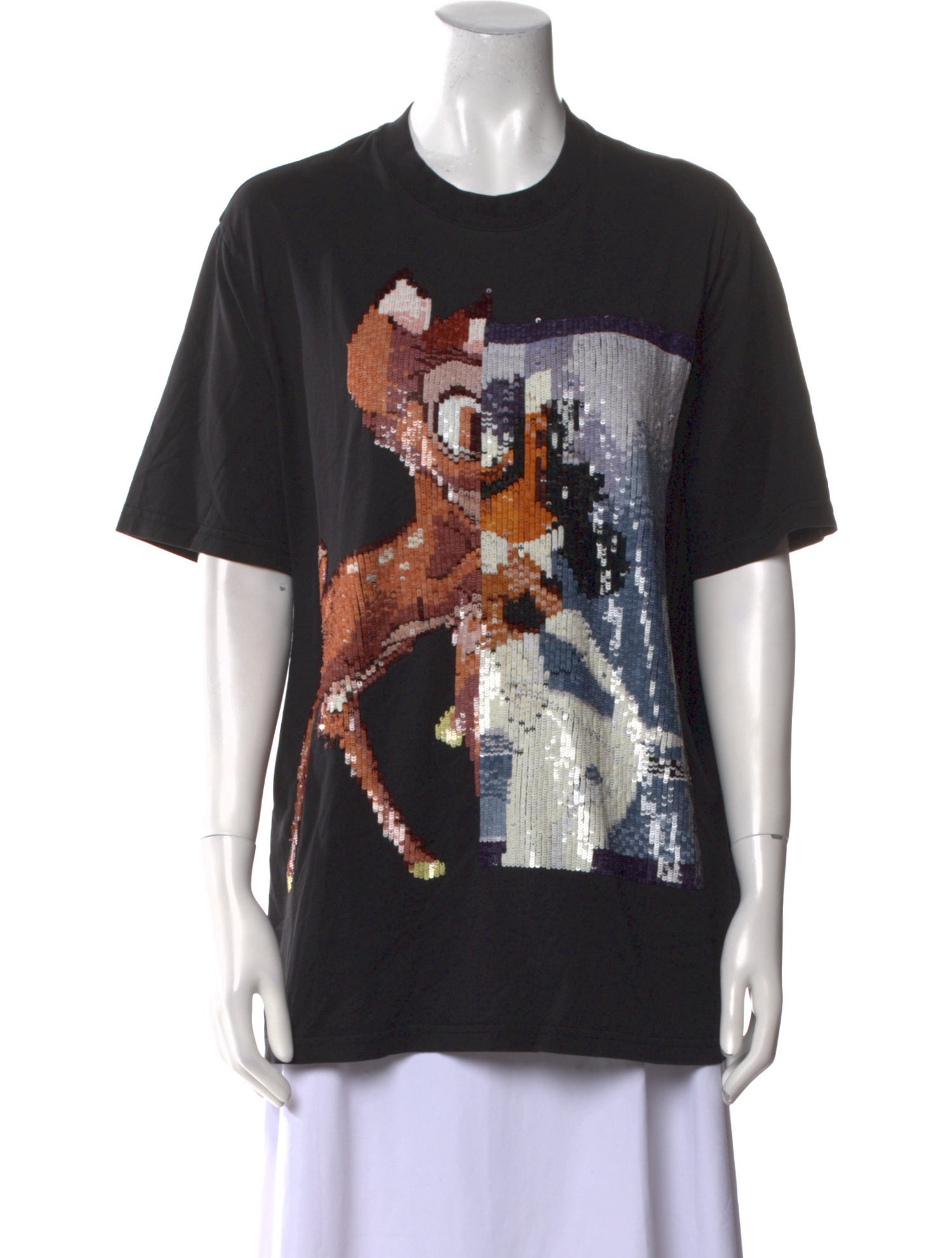 Givenchy Graphic Print Crew Neck T-Shirt