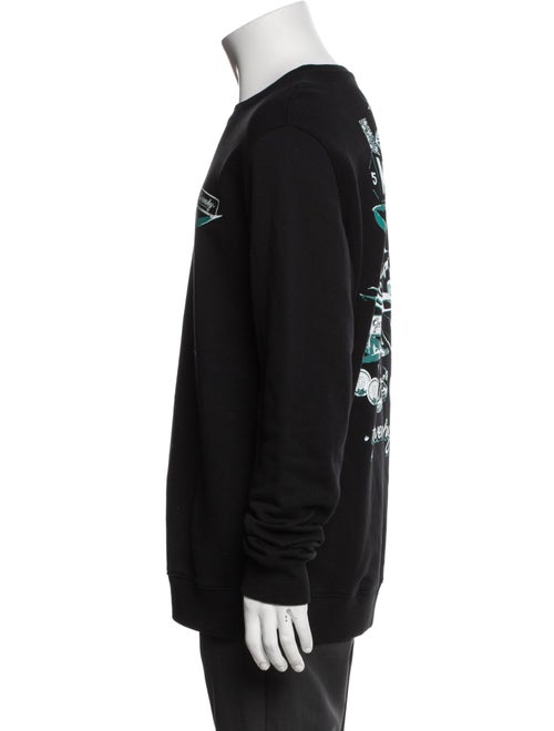 Givenchy Graphic Print Crew Neck Sweatshirt