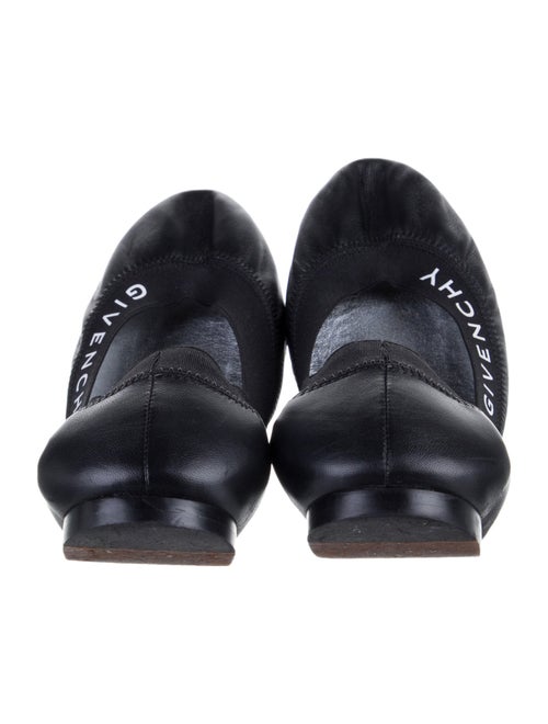 Givenchy Leather Graphic Print Flats