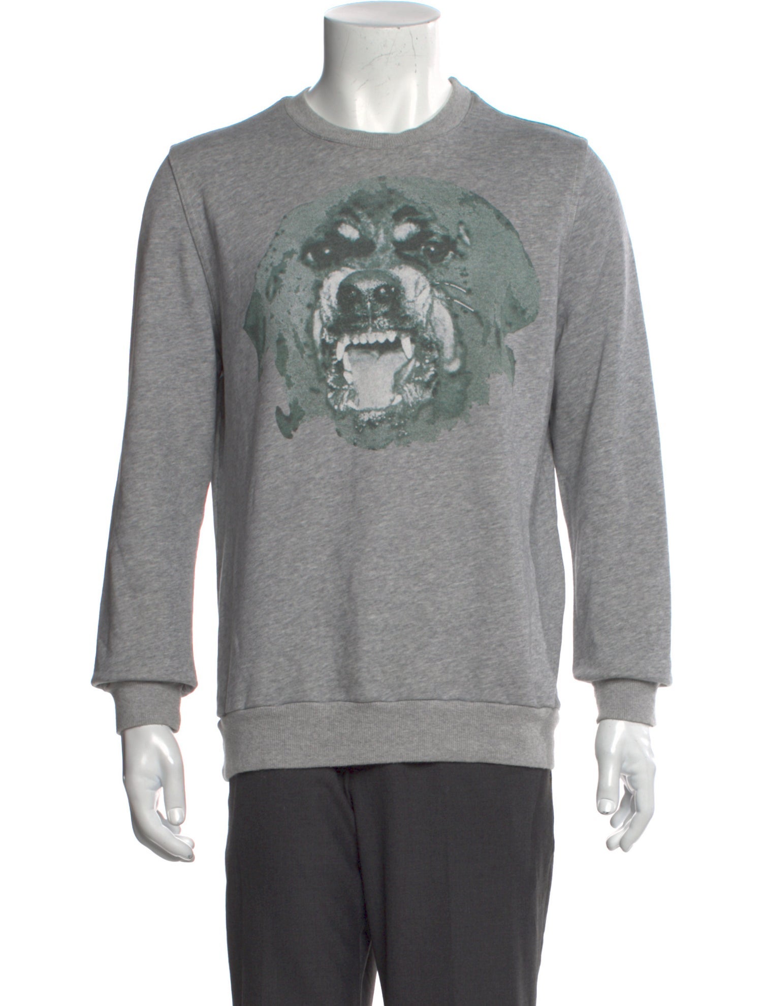 Givenchy Graphic Print Crew Neck Pullover