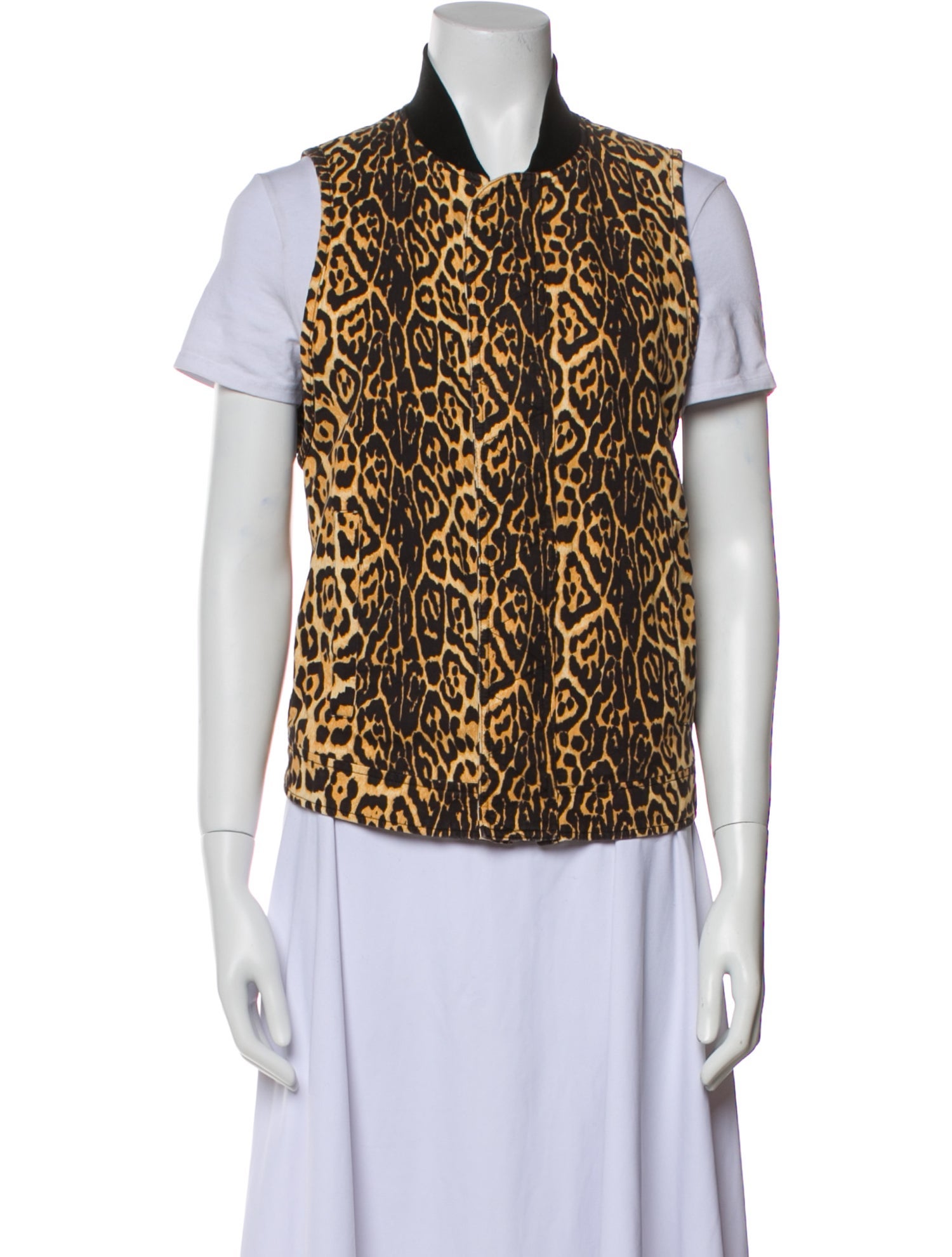 Givenchy Animal Print Vest