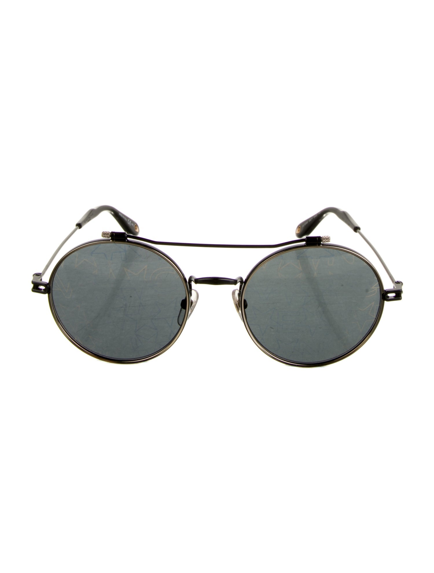 Givenchy Round Mirrored Sunglasses