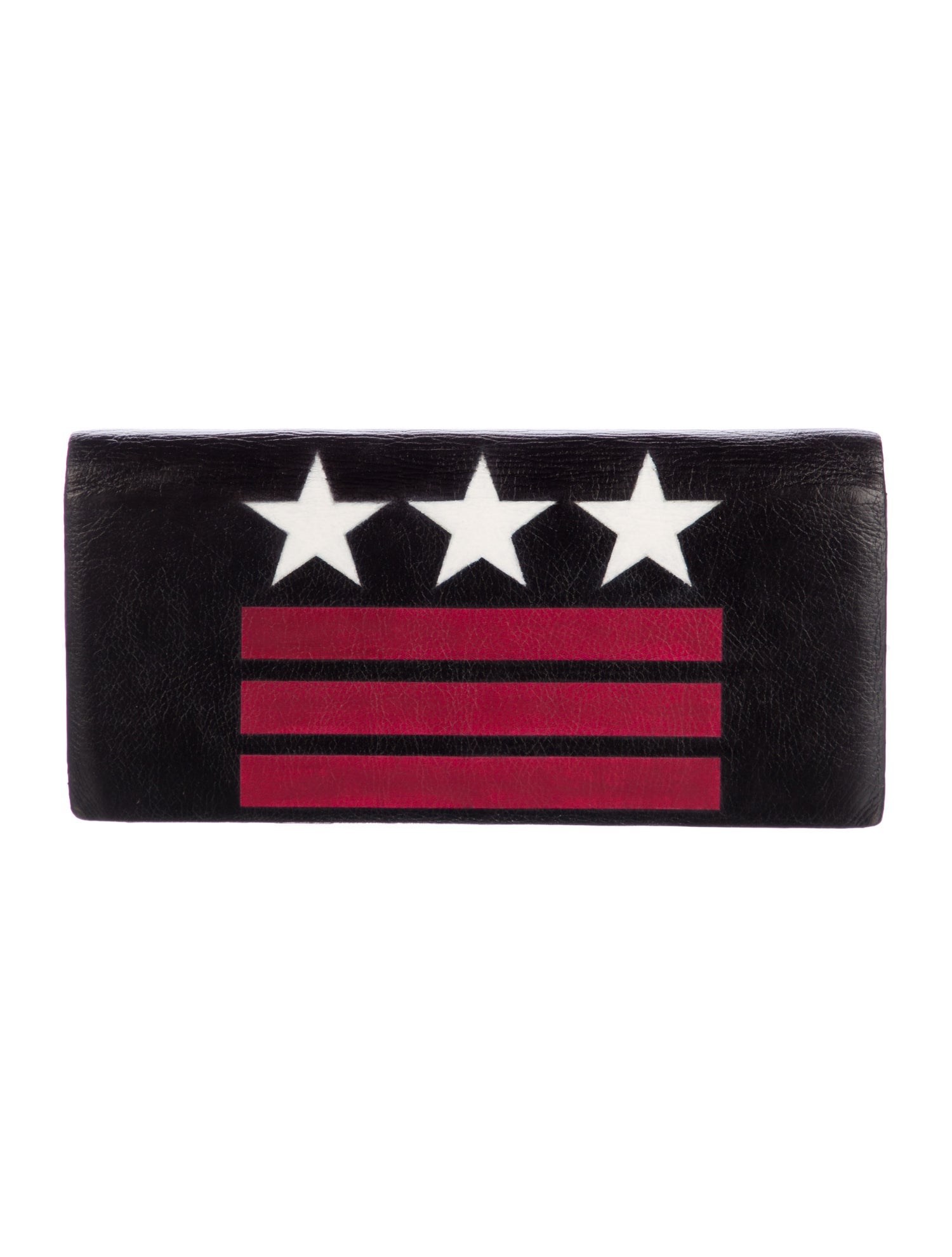 Givenchy Leather Printed Bifold Wallet