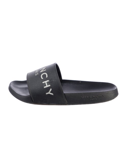 Givenchy Boys' Logo Rubber Slides
