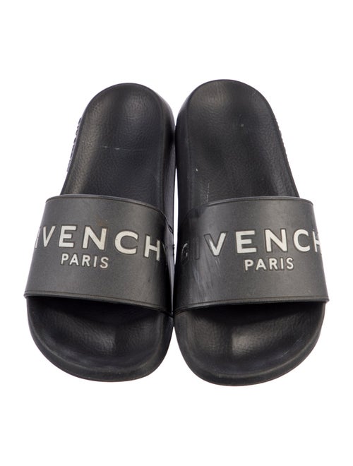 Givenchy Boys' Logo Rubber Slides