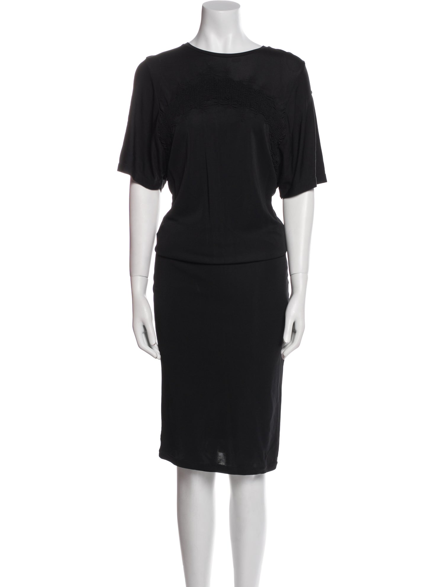 Givenchy Bateau Neckline Long Dress