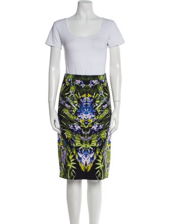 Givenchy Silk Printed Skirt Set