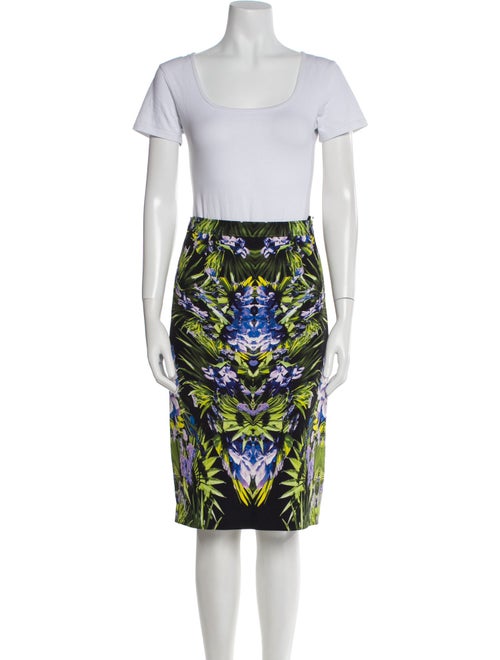 Givenchy Silk Printed Skirt Set