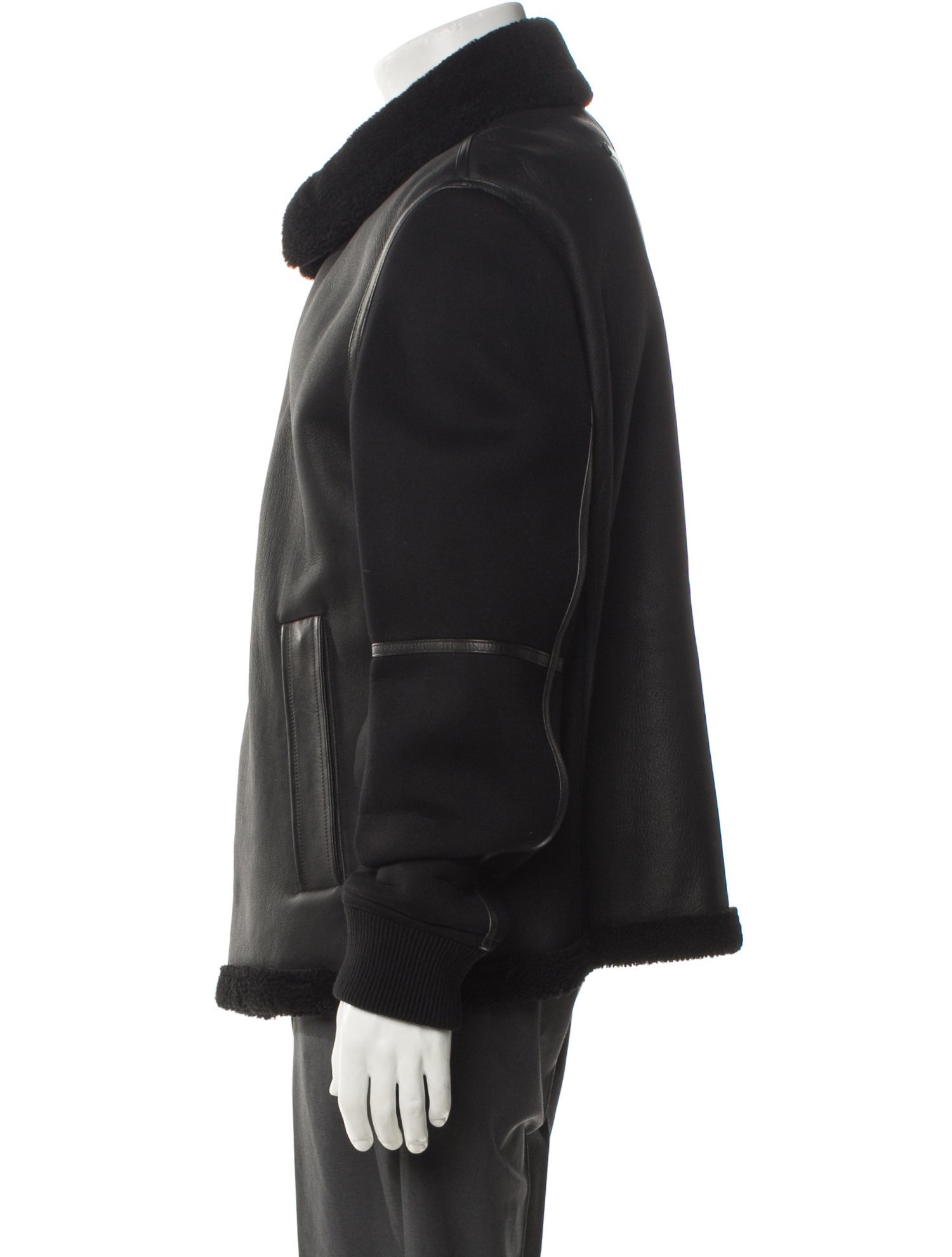 Givenchy Lamb Fur Moto Jacket