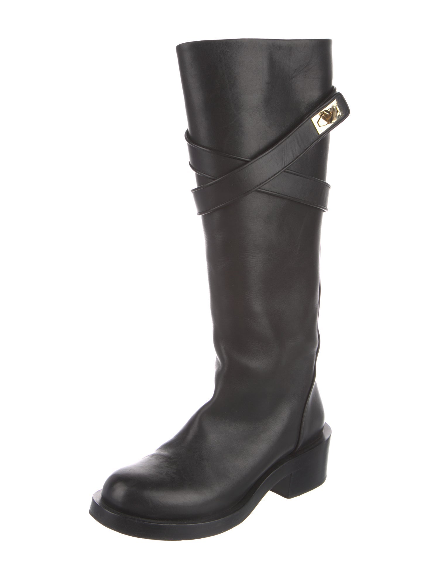 Givenchy Leather Riding Boots
