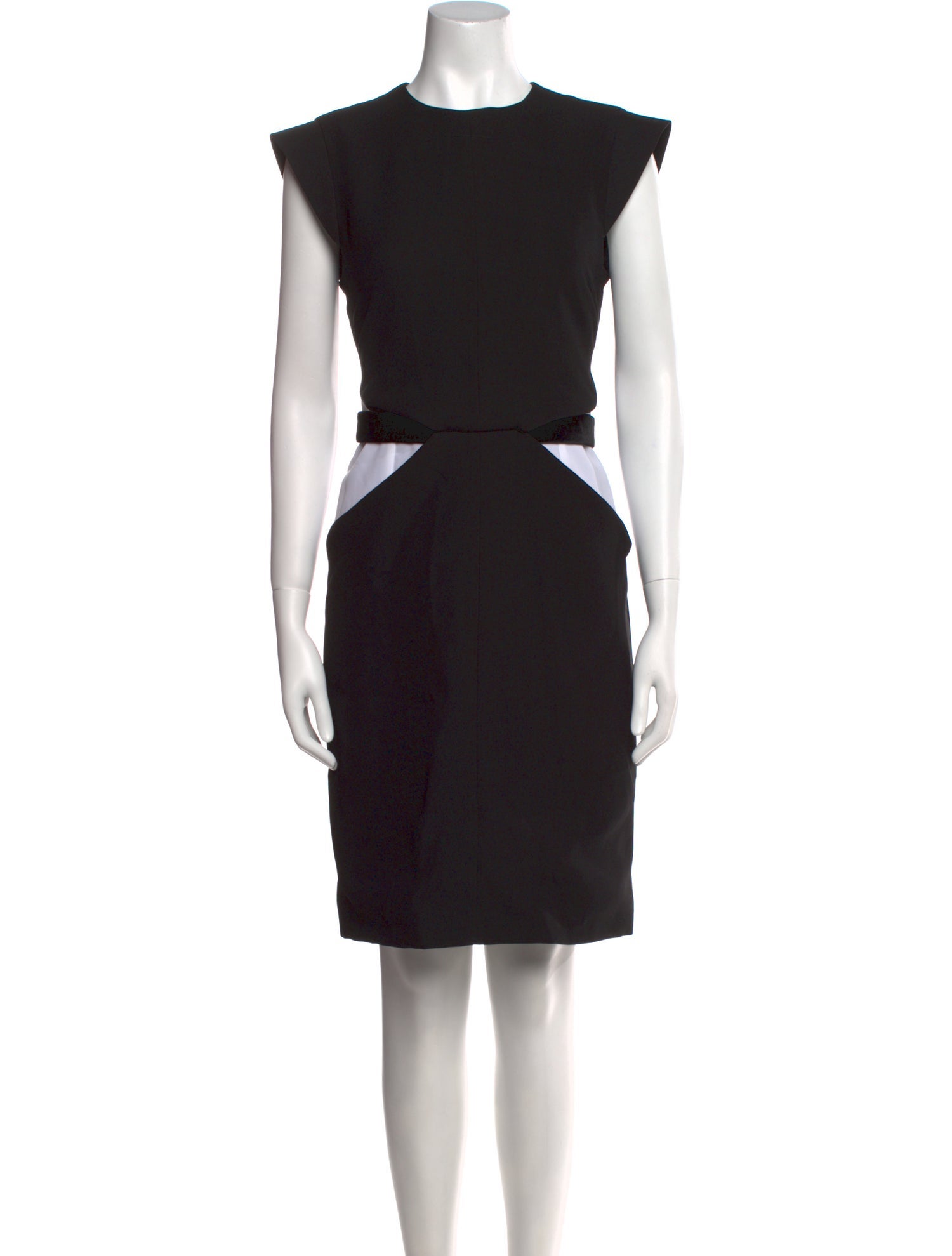 Givenchy Crew Neck Knee-Length Dress