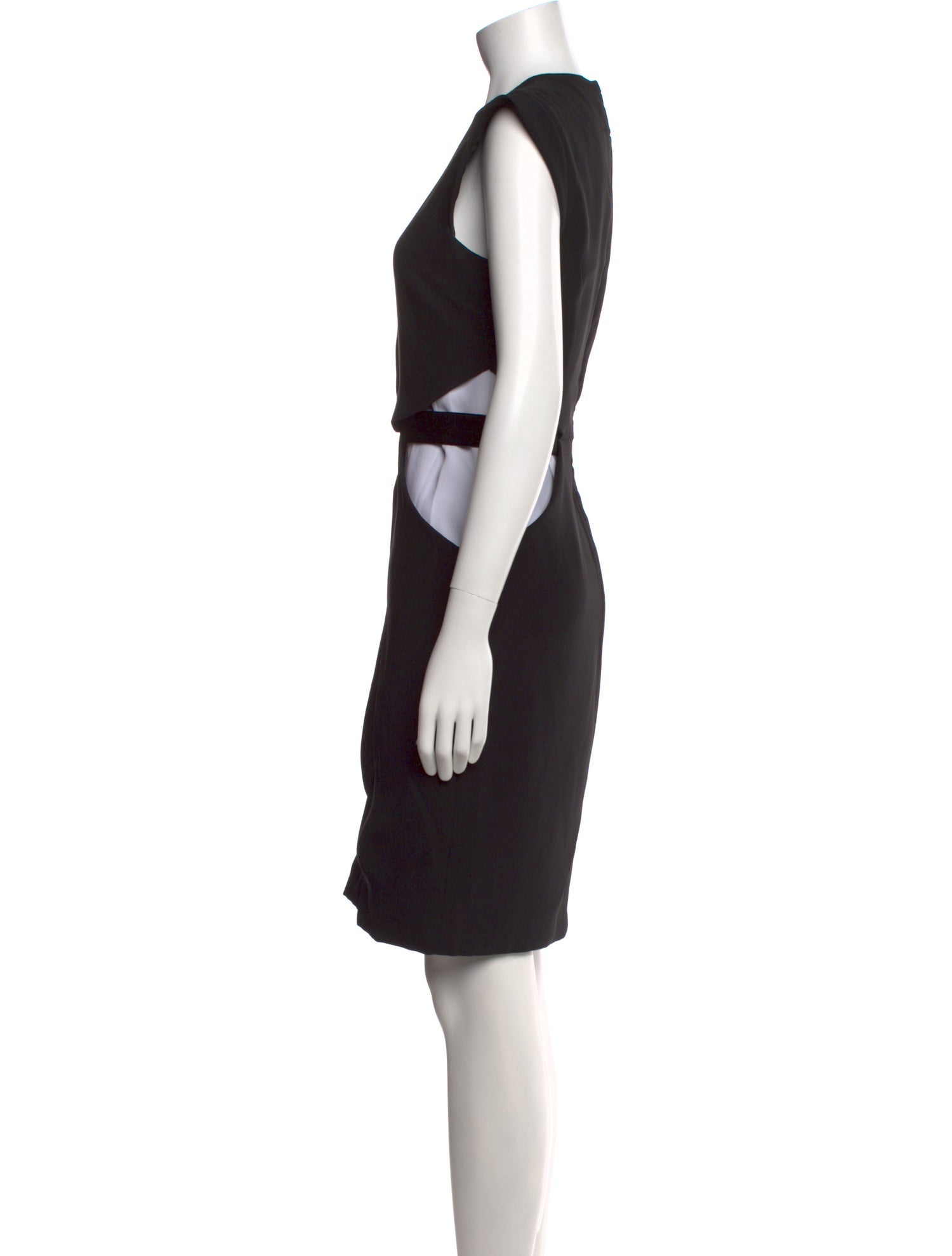Givenchy Crew Neck Knee-Length Dress