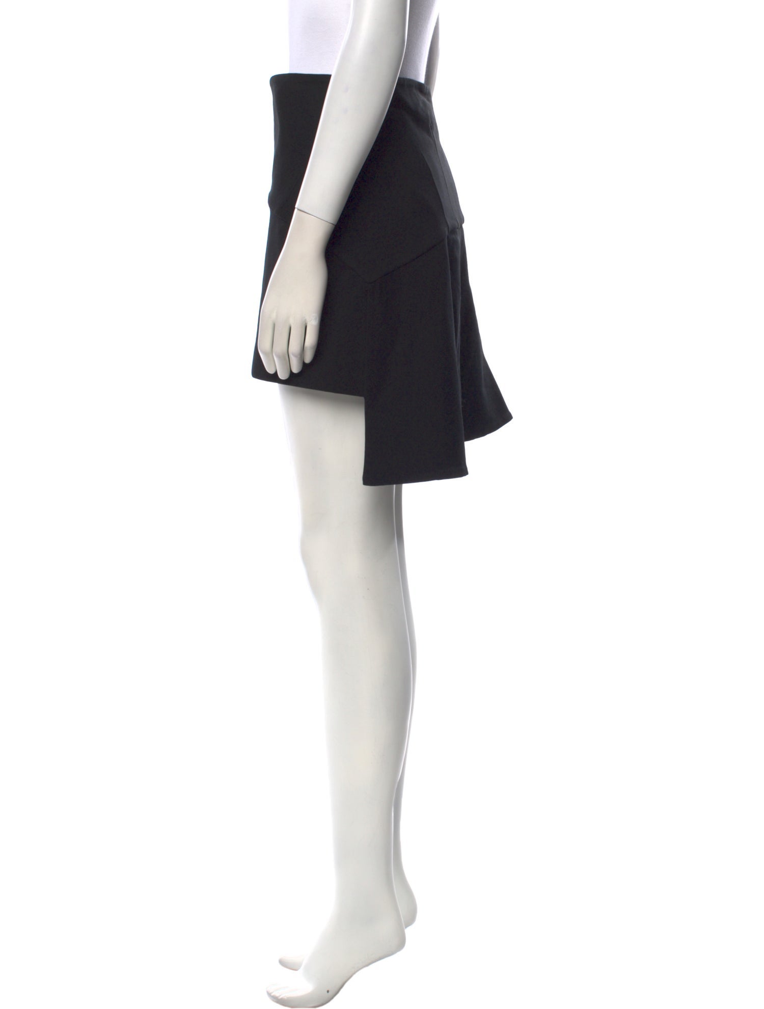 Givenchy Raw-Edge Trim Mini Skirt