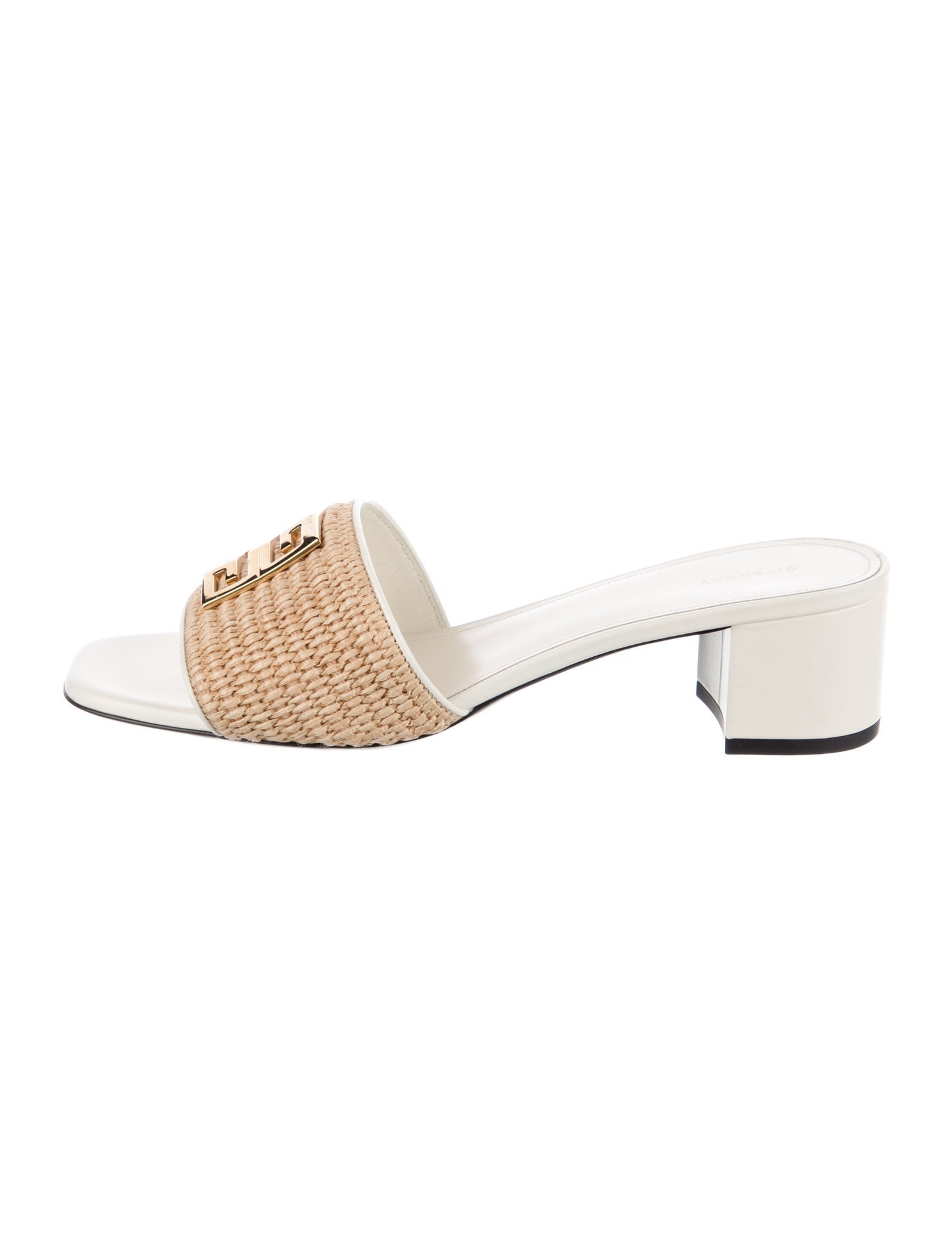 Givenchy Raffia Slides